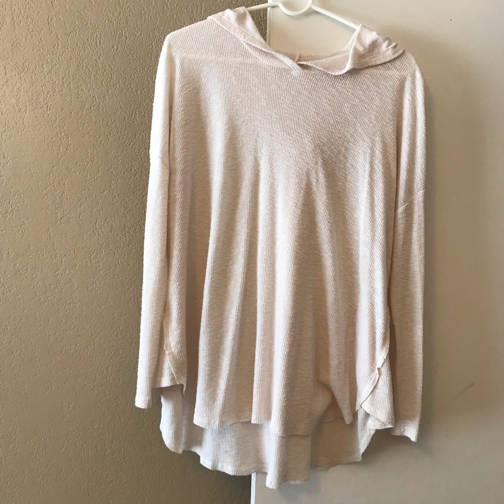 Flowy light hooded tunic Size range L to XXL